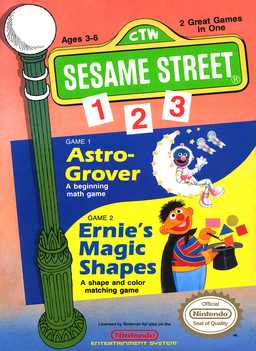 Sesame Street 123 Nes